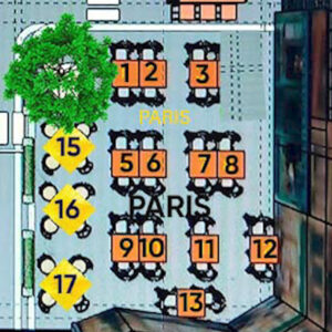 PARIS CENTRAL 2 a 4 pers. SABADO 25 ABRIL 19hs